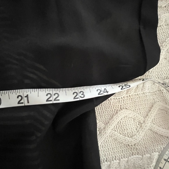 Chico’s Black and White Striped Women's Tank with Polyester Black overlay Large - Picture 11 of 13